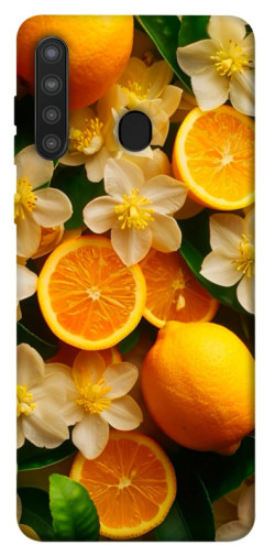 Чехол itsPrint Лимоны и цветы для Samsung Galaxy A21