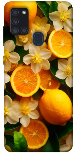 Чехол itsPrint Лимоны и цветы для Samsung Galaxy A21s