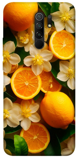 Чехол itsPrint Лимоны и цветы для Xiaomi Redmi 9
