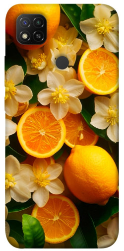 Чехол itsPrint Лимоны и цветы для Xiaomi Redmi 9C