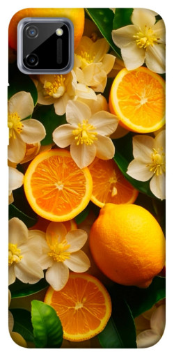 Чехол itsPrint Лимоны и цветы для Realme C11