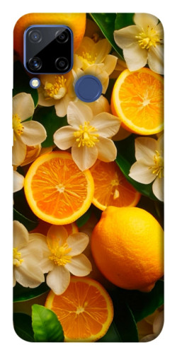 Чехол itsPrint Лимоны и цветы для Realme C15