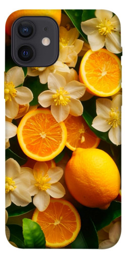 Чехол itsPrint Лимоны и цветы для Apple iPhone 12 Pro (6.1")