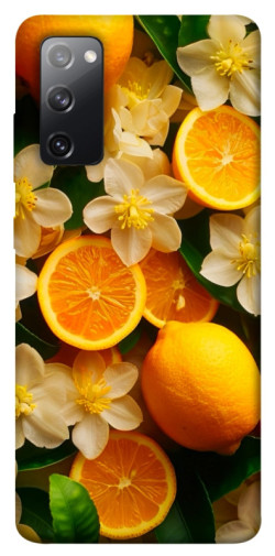 Чехол itsPrint Лимоны и цветы для Samsung Galaxy S20 FE