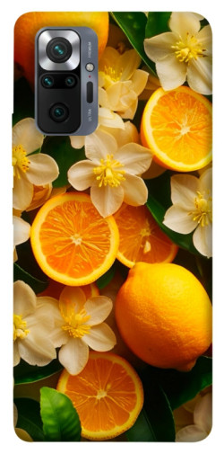 Чехол itsPrint Лимоны и цветы для Xiaomi Redmi Note 10 Pro