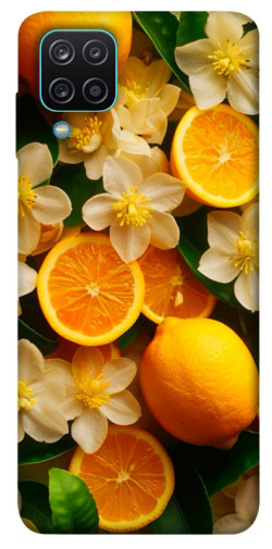 Чехол itsPrint Лимоны и цветы для Samsung Galaxy A12
