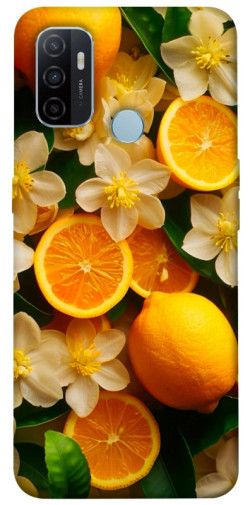 Чехол itsPrint Лимоны и цветы для Oppo A53 / A32 / A33
