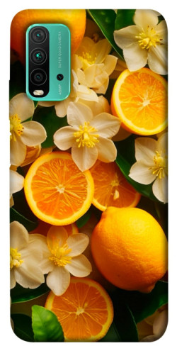 Чехол itsPrint Лимоны и цветы для Xiaomi Redmi Note 9 4G / Redmi 9 Power / Redmi 9T