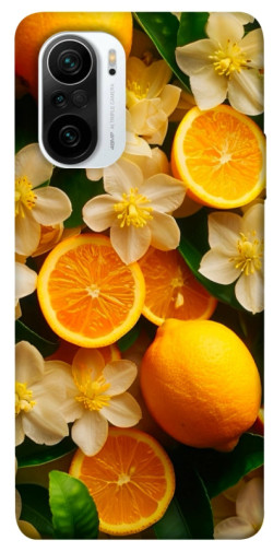 Чехол itsPrint Лимоны и цветы для Xiaomi Redmi K40 / K40 Pro / K40 Pro+ / Poco F3