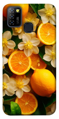 Чехол itsPrint Лимоны и цветы для Infinix Hot 10 Lite