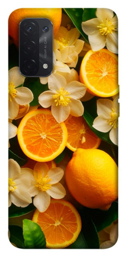 Чехол itsPrint Лимоны и цветы для Oppo A54 4G