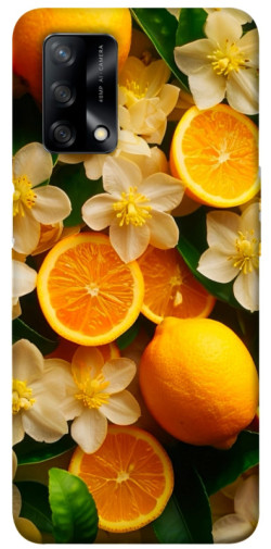 Чехол itsPrint Лимоны и цветы для Oppo A74 4G