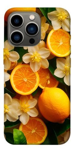 Чехол itsPrint Лимоны и цветы для Apple iPhone 13 Pro (6.1")