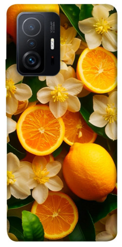 Чехол itsPrint Лимоны и цветы для Xiaomi 11T / 11T Pro