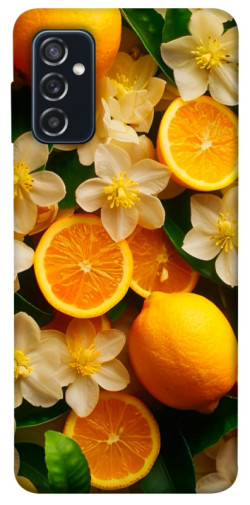 Чехол itsPrint Лимоны и цветы для Samsung Galaxy M52