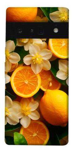 Чехол itsPrint Лимоны и цветы для Google Pixel 6 Pro