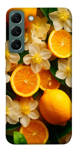 Чохол itsPrint Лимони та квіти для Samsung Galaxy S22