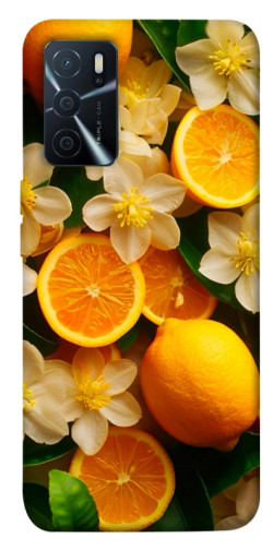 Чехол itsPrint Лимоны и цветы для Oppo A16s / A16