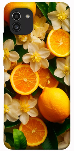 Чехол itsPrint Лимоны и цветы для Samsung Galaxy A03