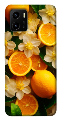 Чехол itsPrint Лимоны и цветы для Vivo Y15s