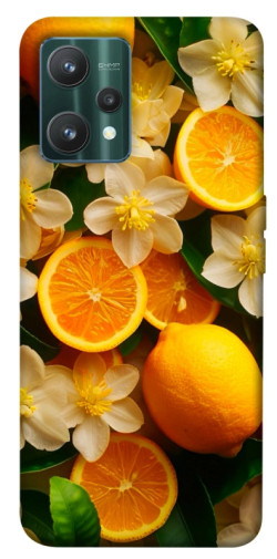 Чехол itsPrint Лимоны и цветы для Realme 9 Pro