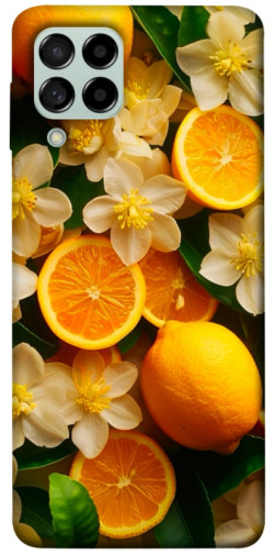 Чехол itsPrint Лимоны и цветы для Samsung Galaxy M53 5G