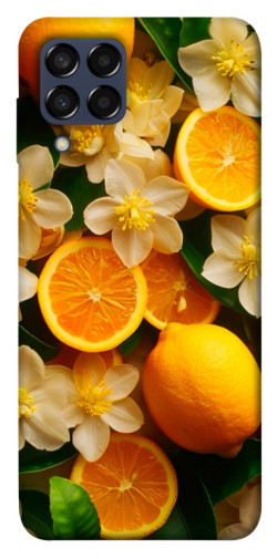 Чехол itsPrint Лимоны и цветы для Samsung Galaxy M33 5G