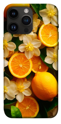 Чехол itsPrint Лимоны и цветы для Apple iPhone 14 Pro Max (6.7")