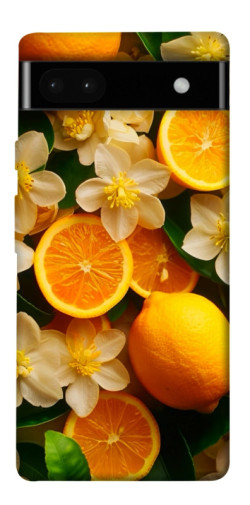 Чехол itsPrint Лимоны и цветы для Google Pixel 6a