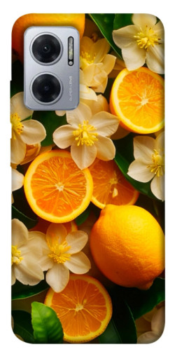 Чехол itsPrint Лимоны и цветы для Xiaomi Redmi Note 11E