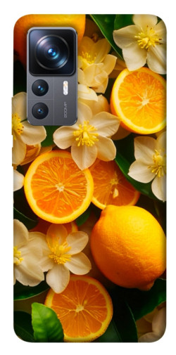 Чехол itsPrint Лимоны и цветы для Xiaomi 12T / 12T Pro