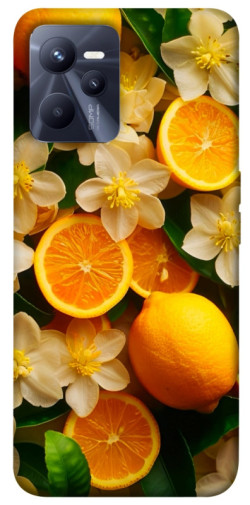 Чехол itsPrint Лимоны и цветы для Realme C35
