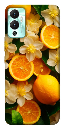 Чехол itsPrint Лимоны и цветы для Infinix Hot 12 Play