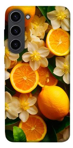 Чехол itsPrint Лимоны и цветы для Samsung Galaxy S23