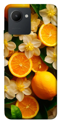 Чехол itsPrint Лимоны и цветы для Realme C30