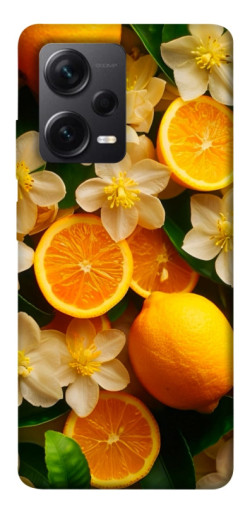 Чехол itsPrint Лимоны и цветы для Xiaomi Redmi Note 12 Pro+ 5G