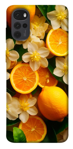 Чехол itsPrint Лимоны и цветы для Motorola Moto G22