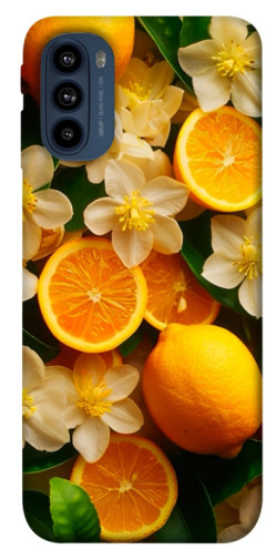 Чехол itsPrint Лимоны и цветы для Motorola Moto G41