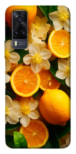 Чехол itsPrint Лимоны и цветы для Vivo Y31