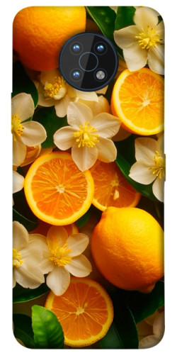 Чехол itsPrint Лимоны и цветы для Nokia G50