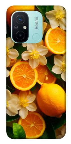 Чехол itsPrint Лимоны и цветы для Xiaomi Redmi 12C