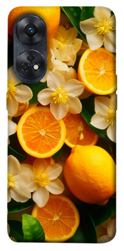 Чехол itsPrint Лимоны и цветы для Oppo Reno 8 T 4G