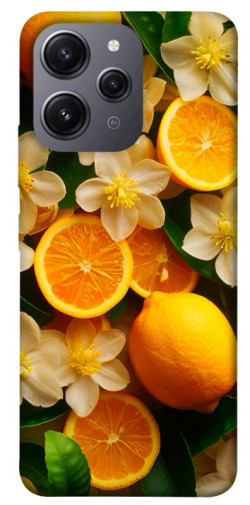 Чехол itsPrint Лимоны и цветы для Xiaomi Redmi 12
