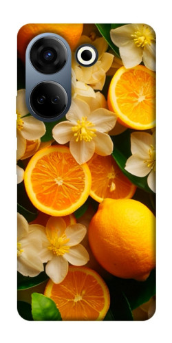 Чохол itsPrint Лимони та квіти для TECNO Camon 20 Pro (CK7n)