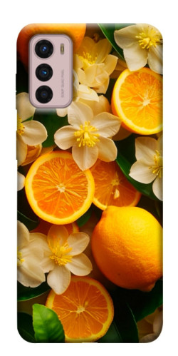Чехол itsPrint Лимоны и цветы для Motorola Moto G42