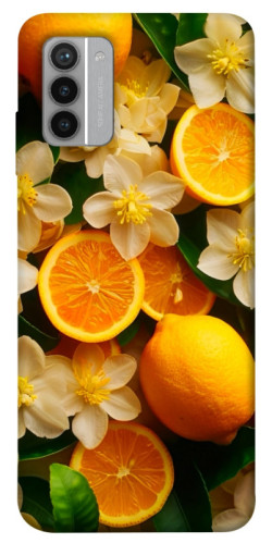 Чехол itsPrint Лимоны и цветы для Nokia G42