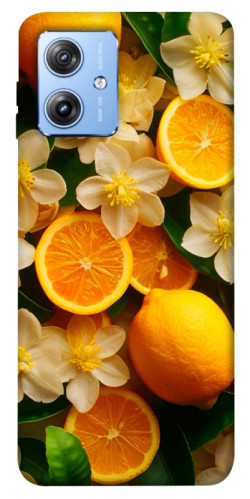 Чехол itsPrint Лимоны и цветы для Motorola Moto G84