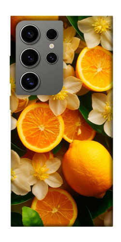 Чехол itsPrint Лимоны и цветы для Samsung Galaxy S24 Ultra