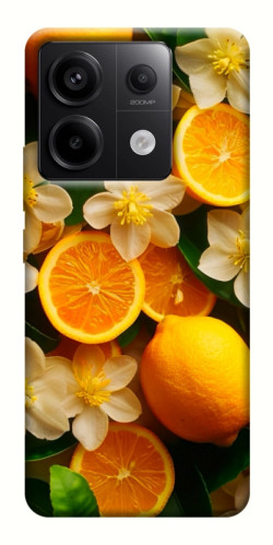 Чехол itsPrint Лимоны и цветы для Xiaomi Redmi Note 13 Pro 4G