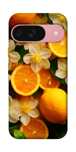 Чехол itsPrint Лимоны и цветы для Google Pixel 9